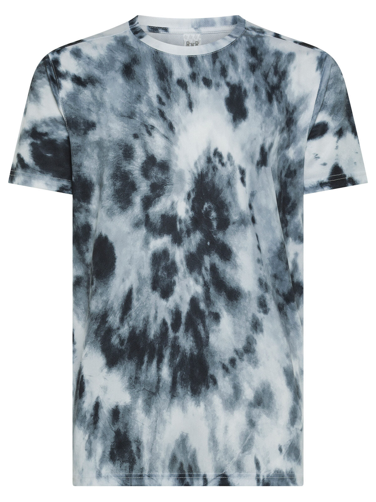 Temescal Herren T-Shirt – Rock and Roll – Farbe White black marble – individuell veredelbar