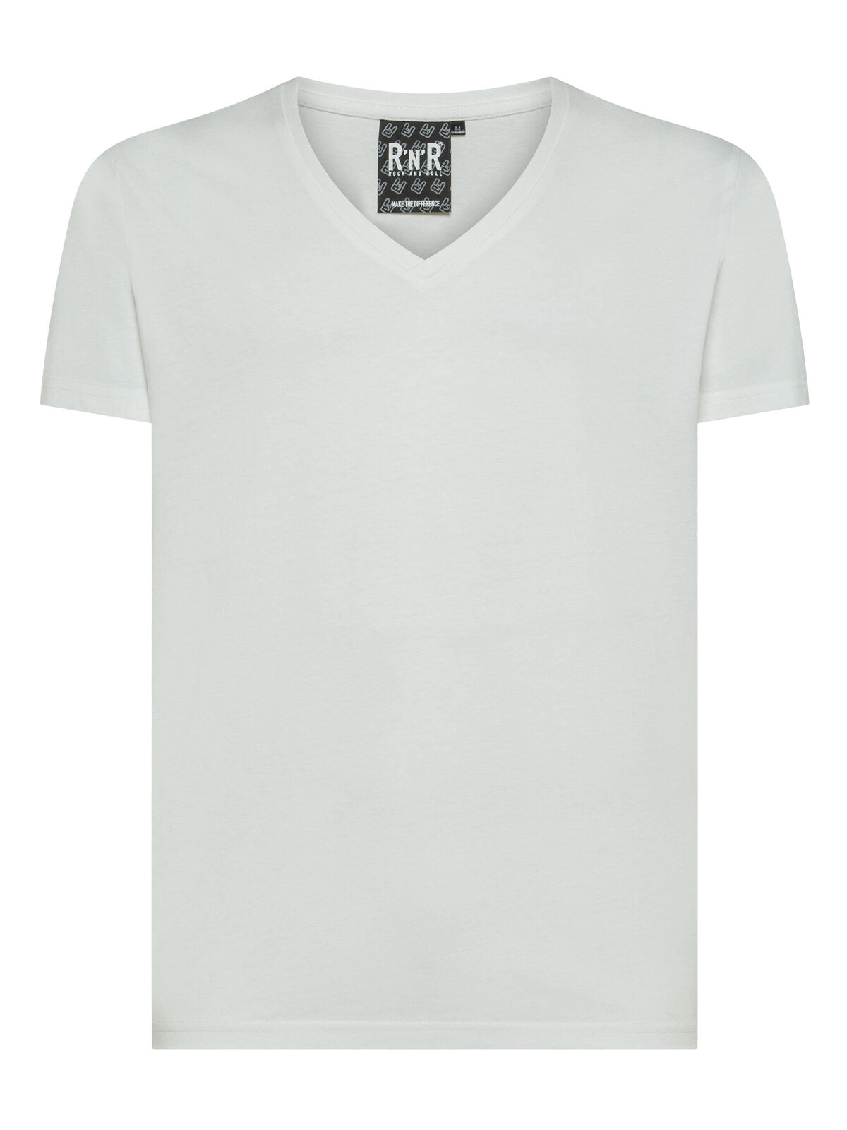 Ynez Herren T-Shirt – Rock and Roll – Farbe pure white – individuell veredelbar
