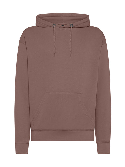 Patos Herren Sweatshirt / Hoodie – Rock and Roll – Farbe cocoa – individuell veredelbar
