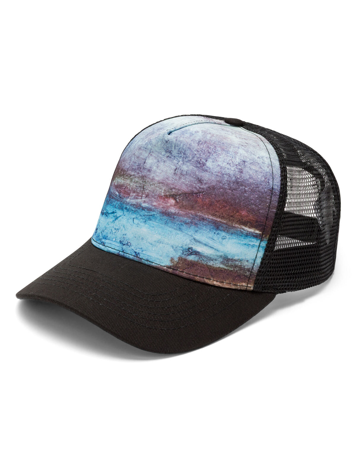 Trucker Caps Coronado Blue marble bestickbar und bedruckbar – LA1970