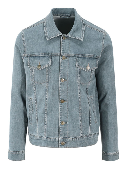 Noah Denim Jacket Herren – So Denim by AWDis – Farbe light blue wash – individuell veredelbar
