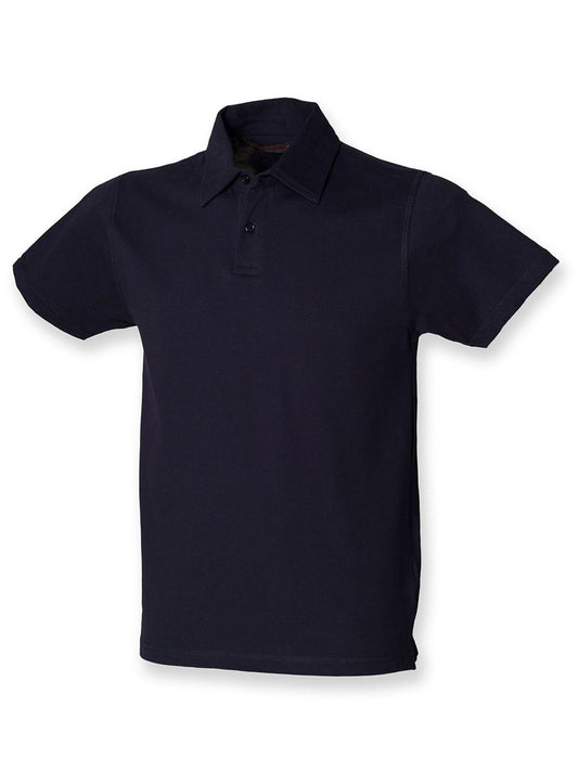Short Sleeved Stretch Polo Herren Poloshirt – SF Clothing – Farbe Navy – individuell veredelbar