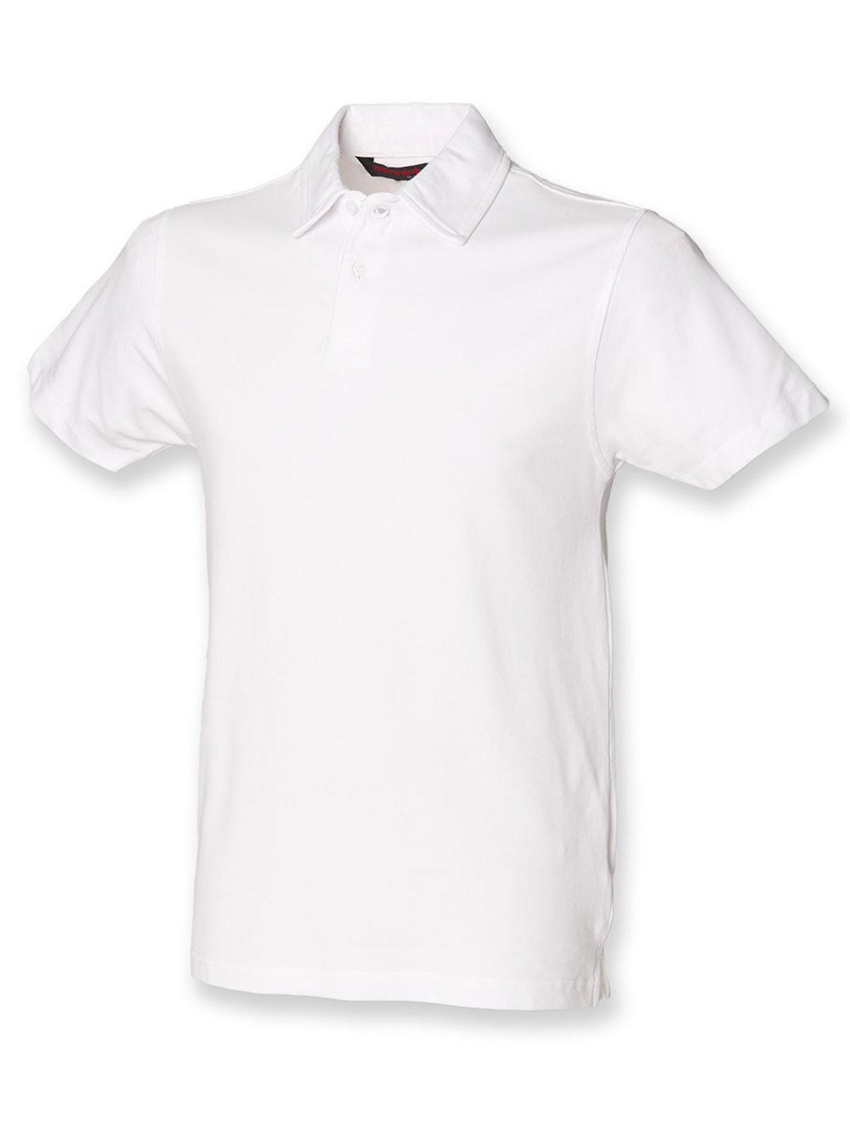 Short Sleeved Stretch Polo Herren Poloshirt – SF Clothing – Farbe Weiß – individuell veredelbar