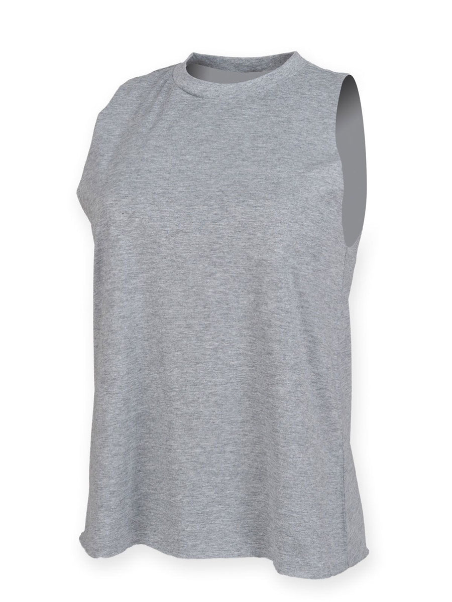 High Neck Slash Armhole Vest Women's T-Shirt – SF Clothing