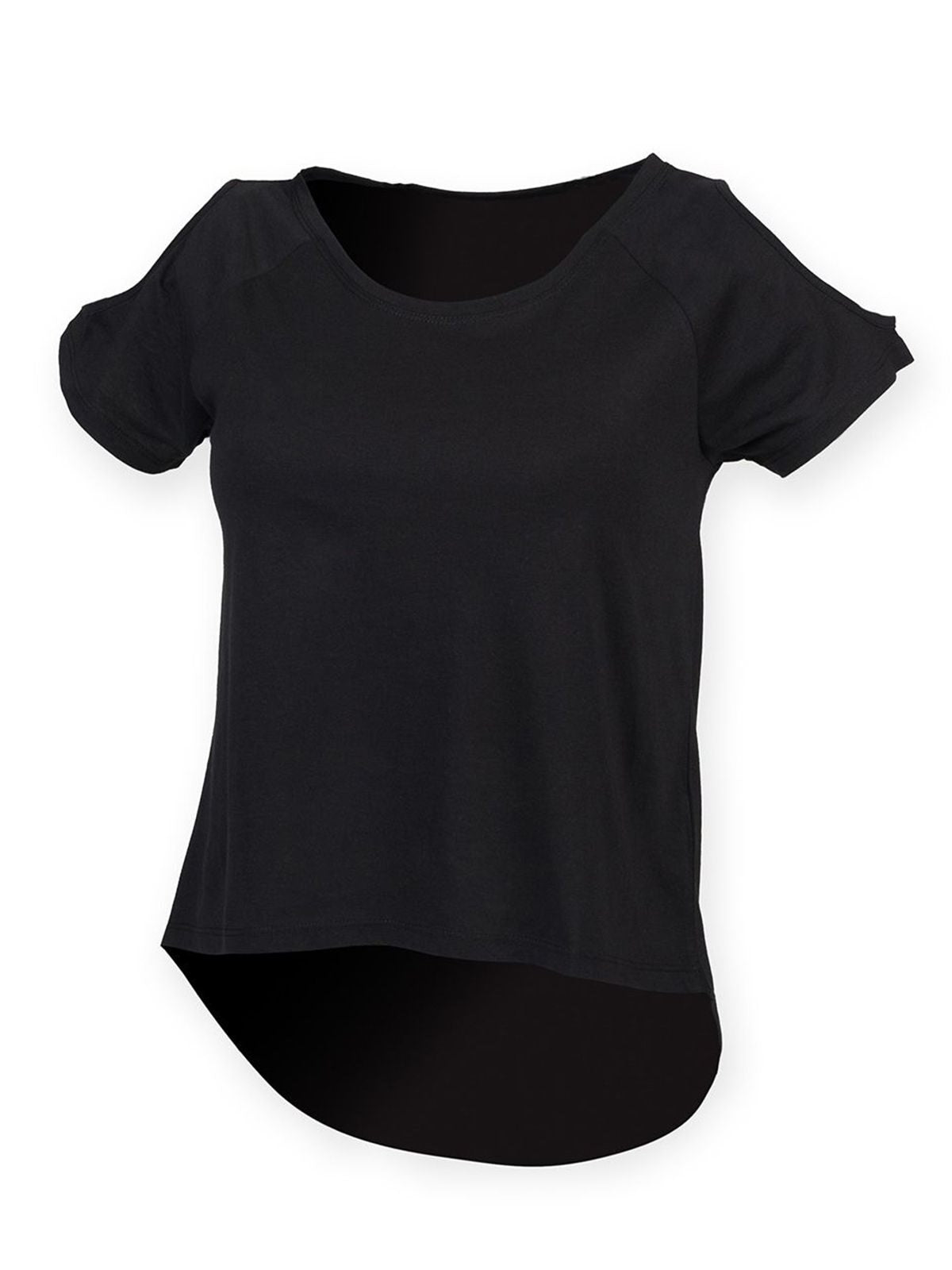 Drop Tail T Damen T-Shirt – SF Clothing – Farbe Schwarz – individuell veredelbar