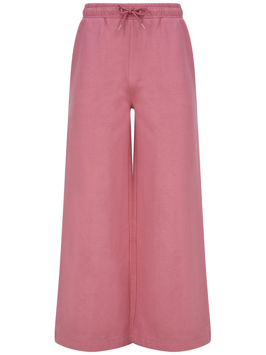 Sustainable Fashion Wide Leg Joggers Damen Hose / Rock – SF Clothing – Farbe dusky pink – individuell veredelbar