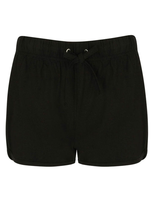 Retro Shorts Kinder Hose / Rock – SF Clothing – Farbe black/black – individuell veredelbar
