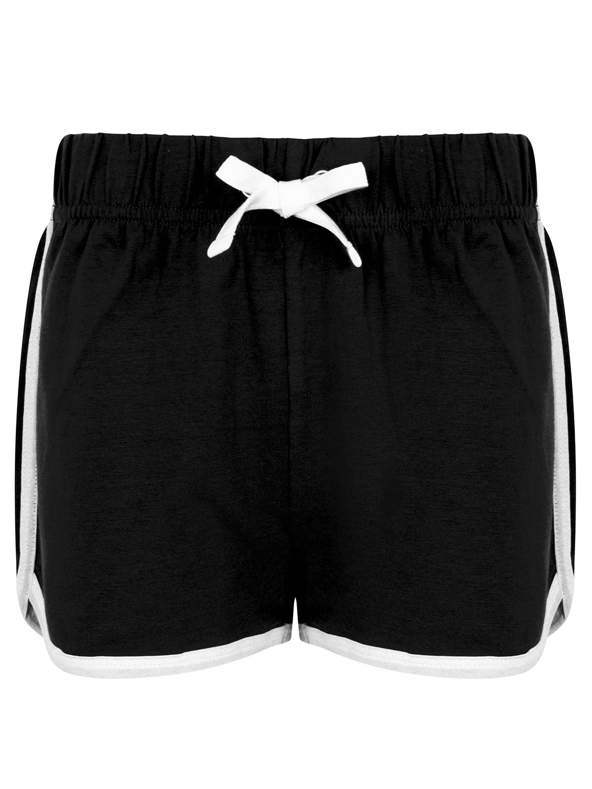 Retro Shorts Kinder Hose / Rock – SF Clothing – Farbe black/white – individuell veredelbar