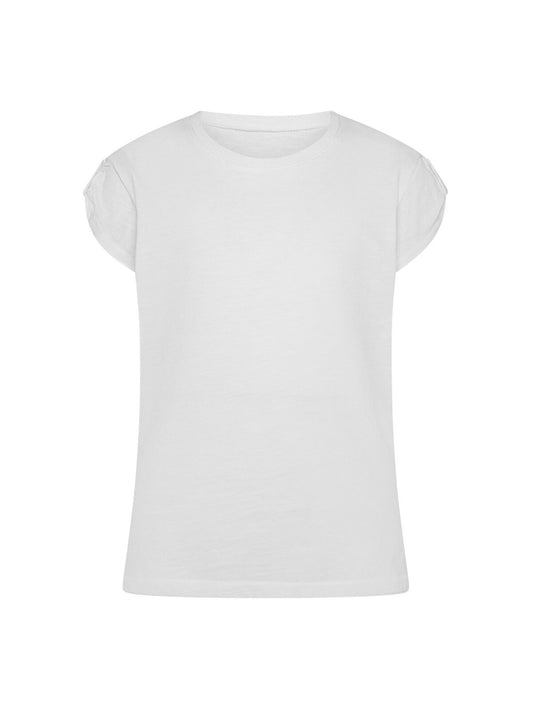Slub Bambina Kinder T-Shirt – Black Spider – Farbe Weiß – individuell veredelbar