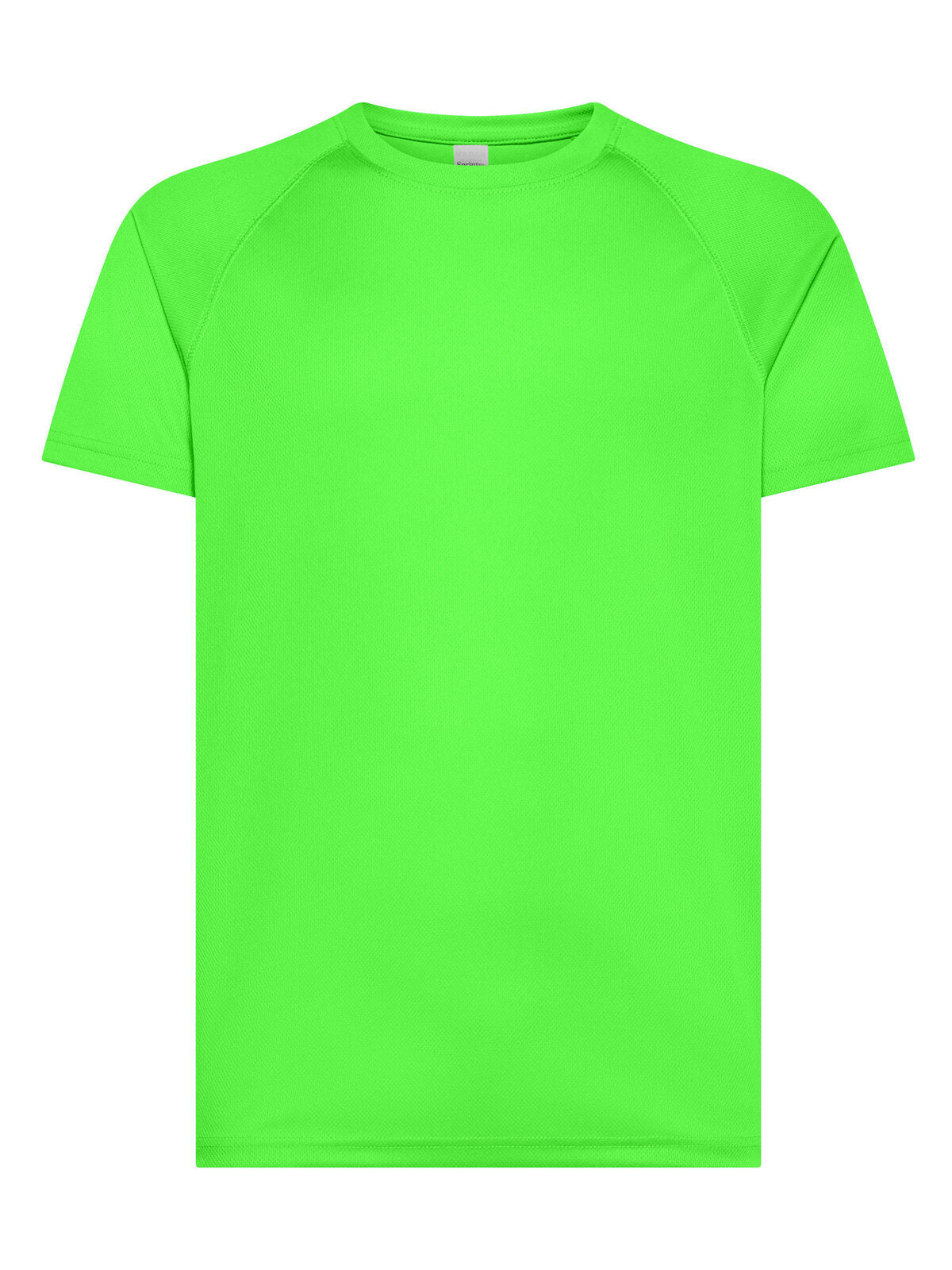 Run Herren T-Shirt – Black Spider – Farbe green fluo – individuell veredelbar