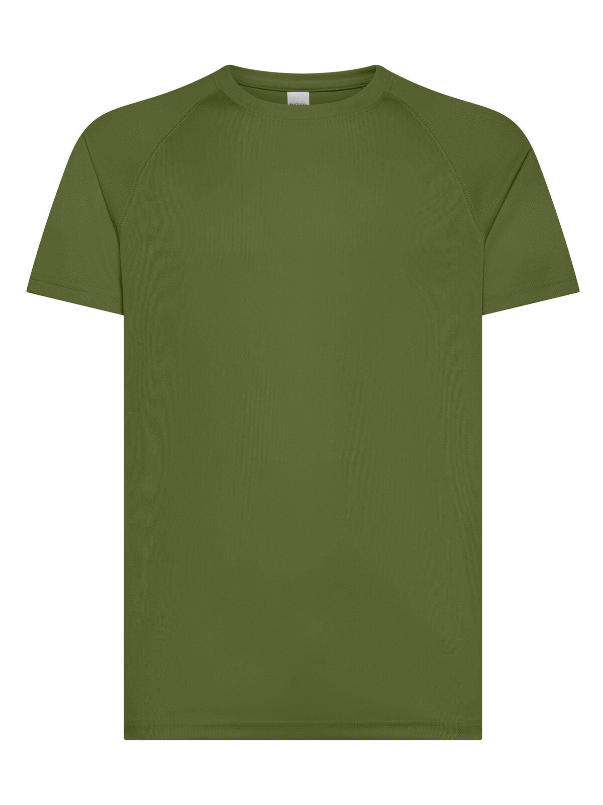 Run Herren T-Shirt – Black Spider – Farbe Olive – individuell veredelbar