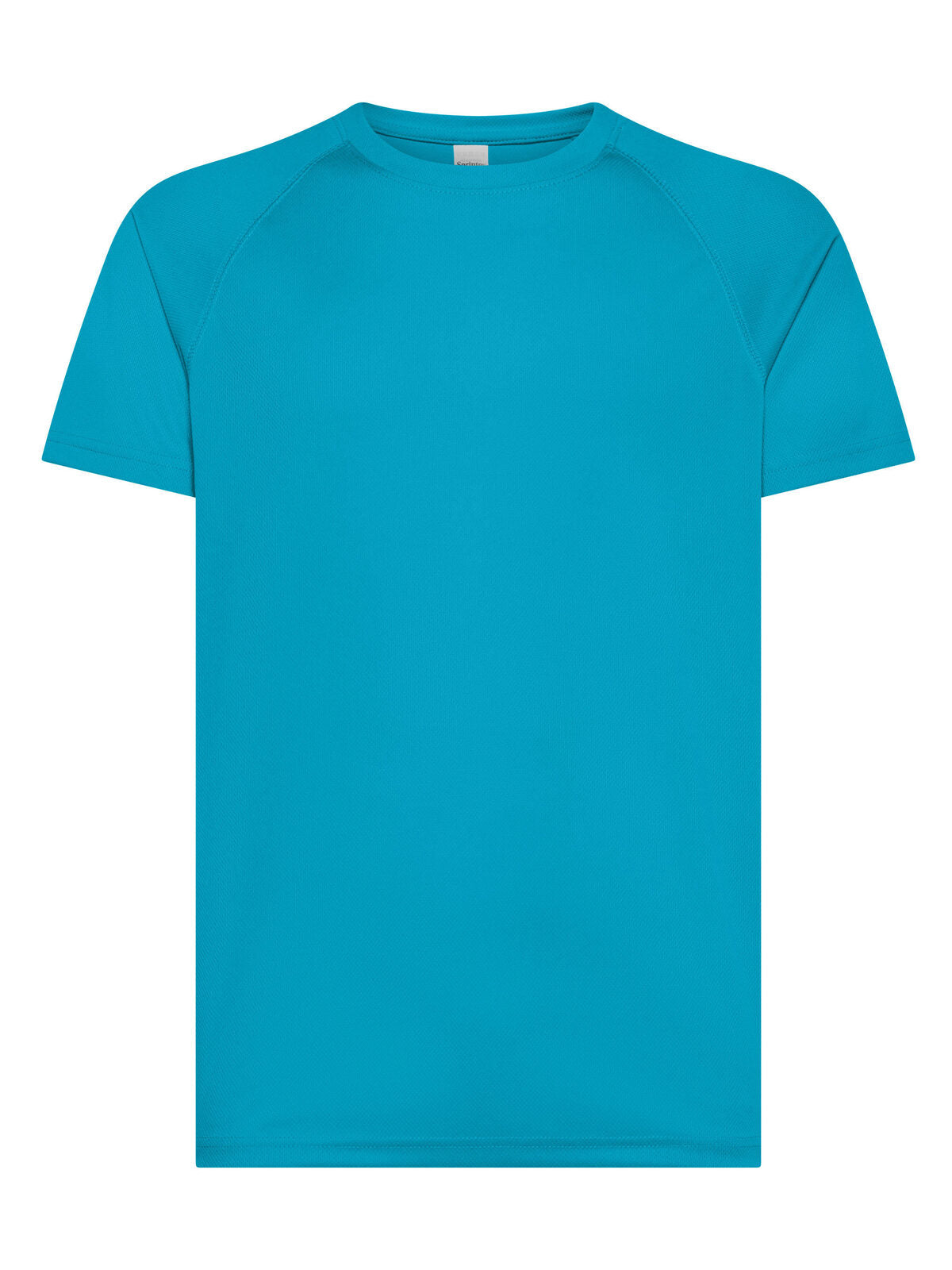 Run Herren T-Shirt – Black Spider – Farbe Türkis – individuell veredelbar