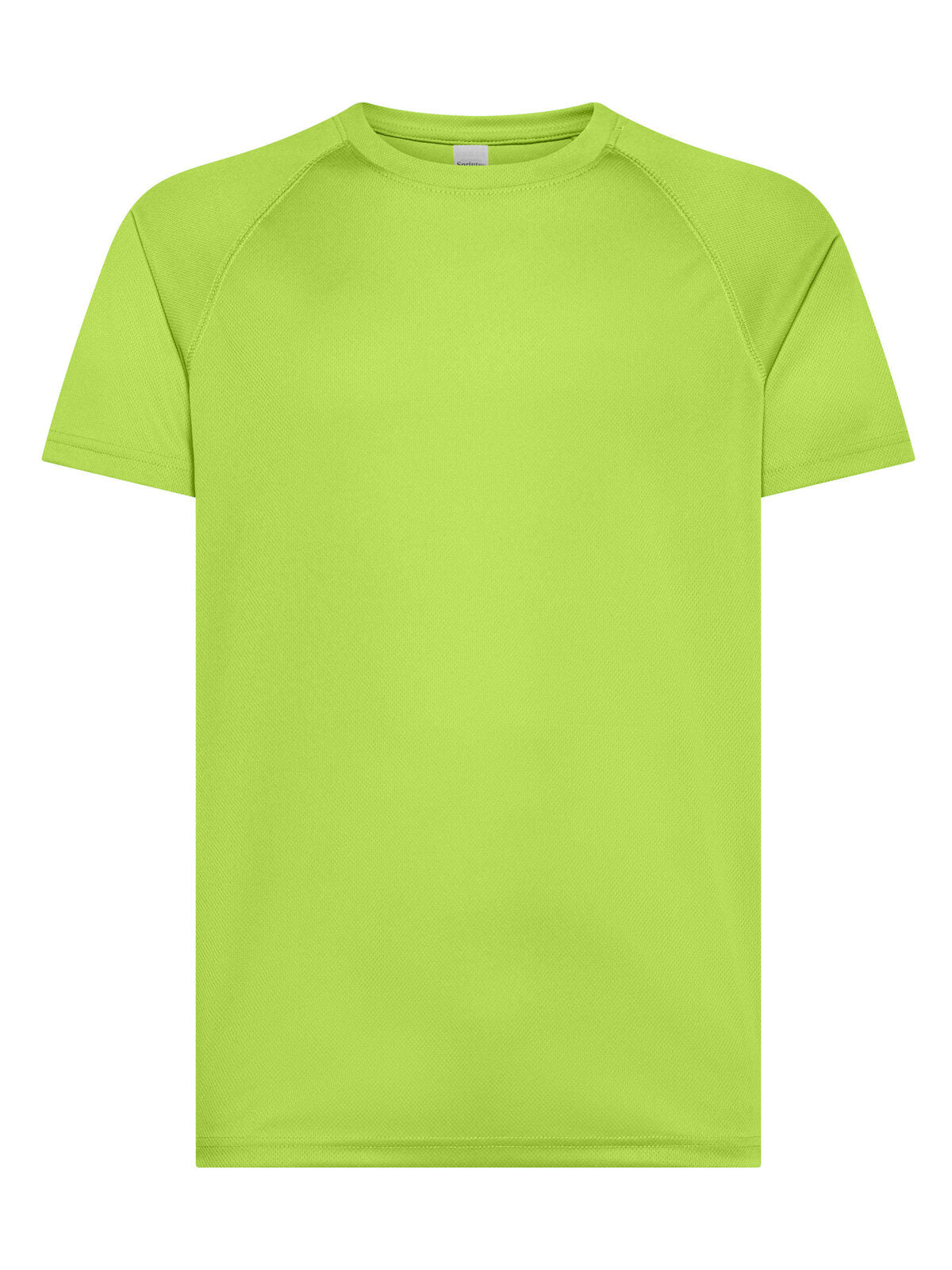 Run Herren T-Shirt – Black Spider – Farbe Lime – individuell veredelbar