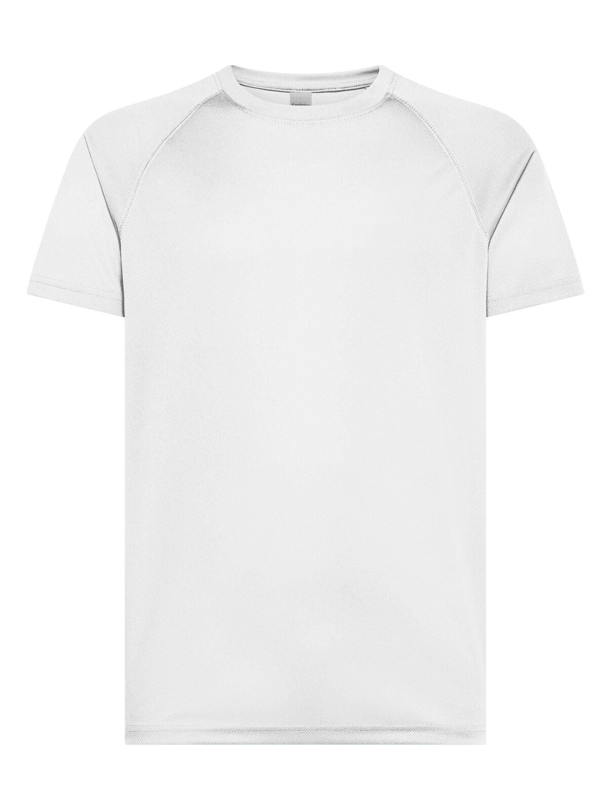 Run Herren T-Shirt – Black Spider – Farbe Weiß – individuell veredelbar