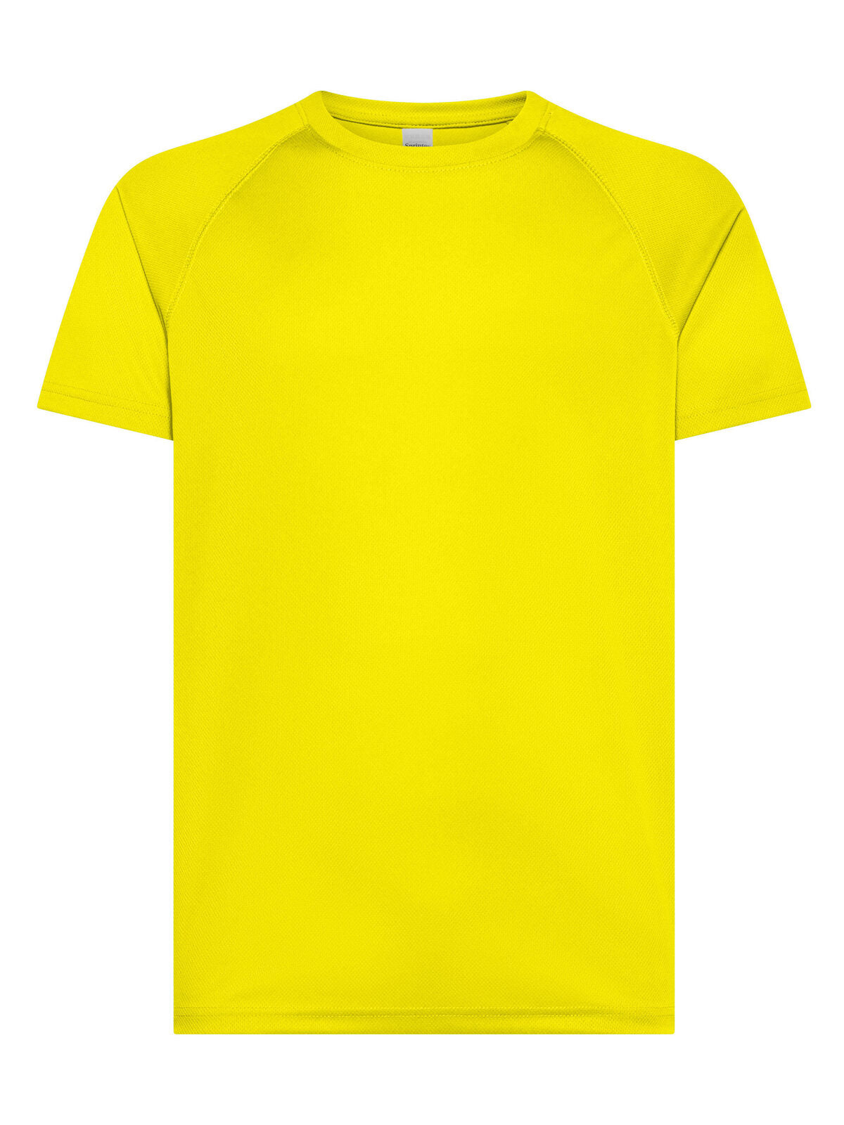 Run Herren T-Shirt – Black Spider – Farbe Gelb – individuell veredelbar