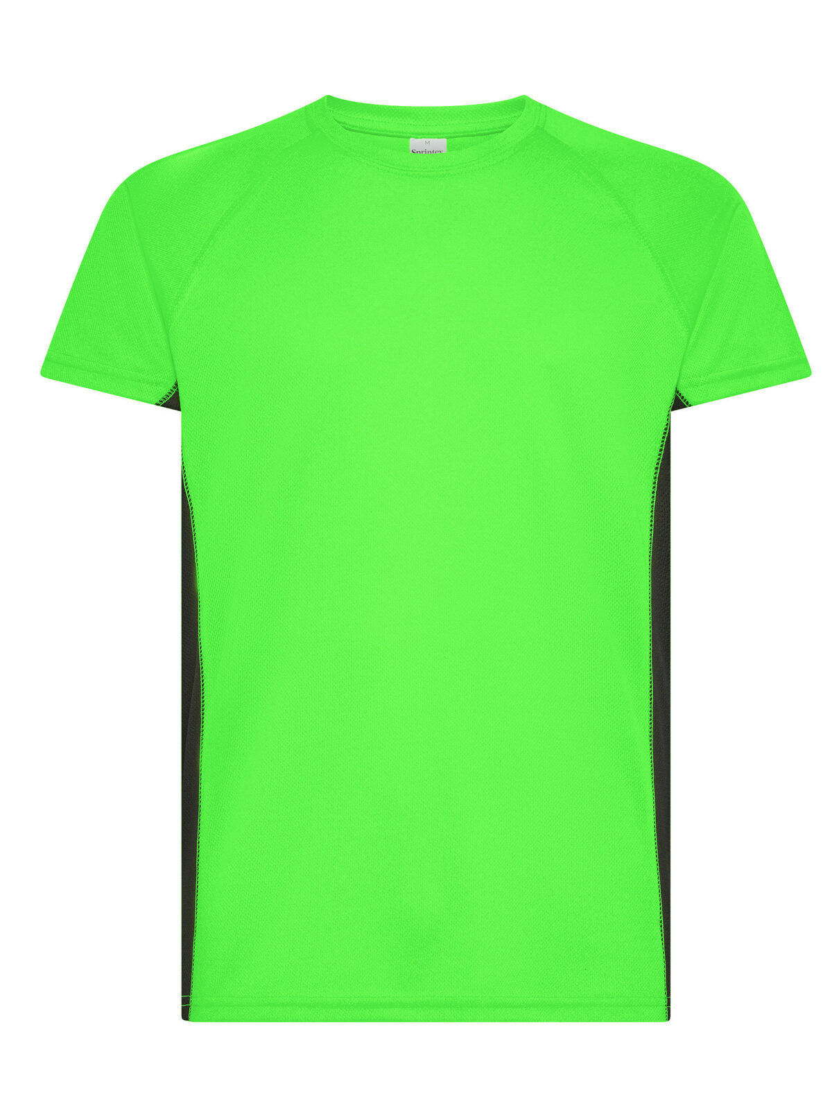 Air T-Shirt – Black Spider – Farbe green fluo/black – individuell veredelbar