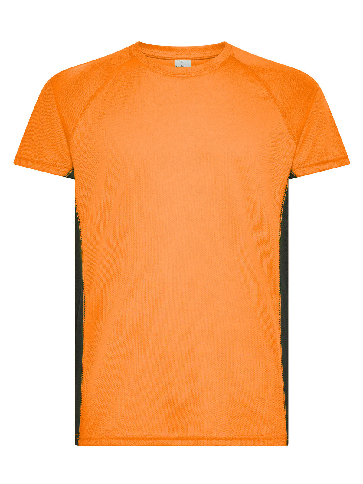 Air T-Shirt – Black Spider – Farbe orange fluo/black – individuell veredelbar