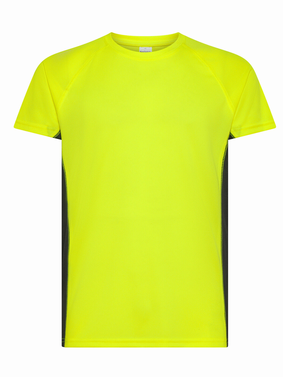Air T-Shirt – Black Spider – Farbe yellow fluo/black – individuell veredelbar