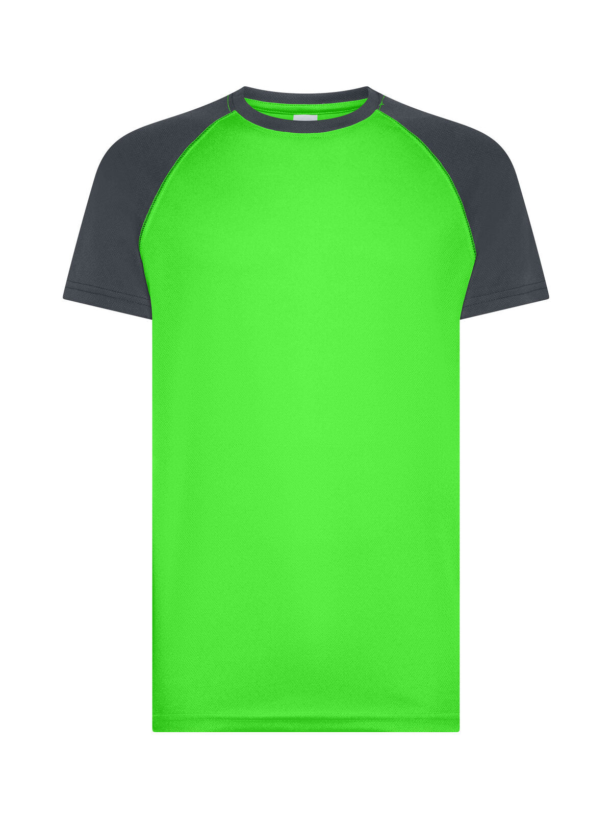 Trail T-Shirt – Black Spider – Farbe green fluo/anthracite – individuell veredelbar
