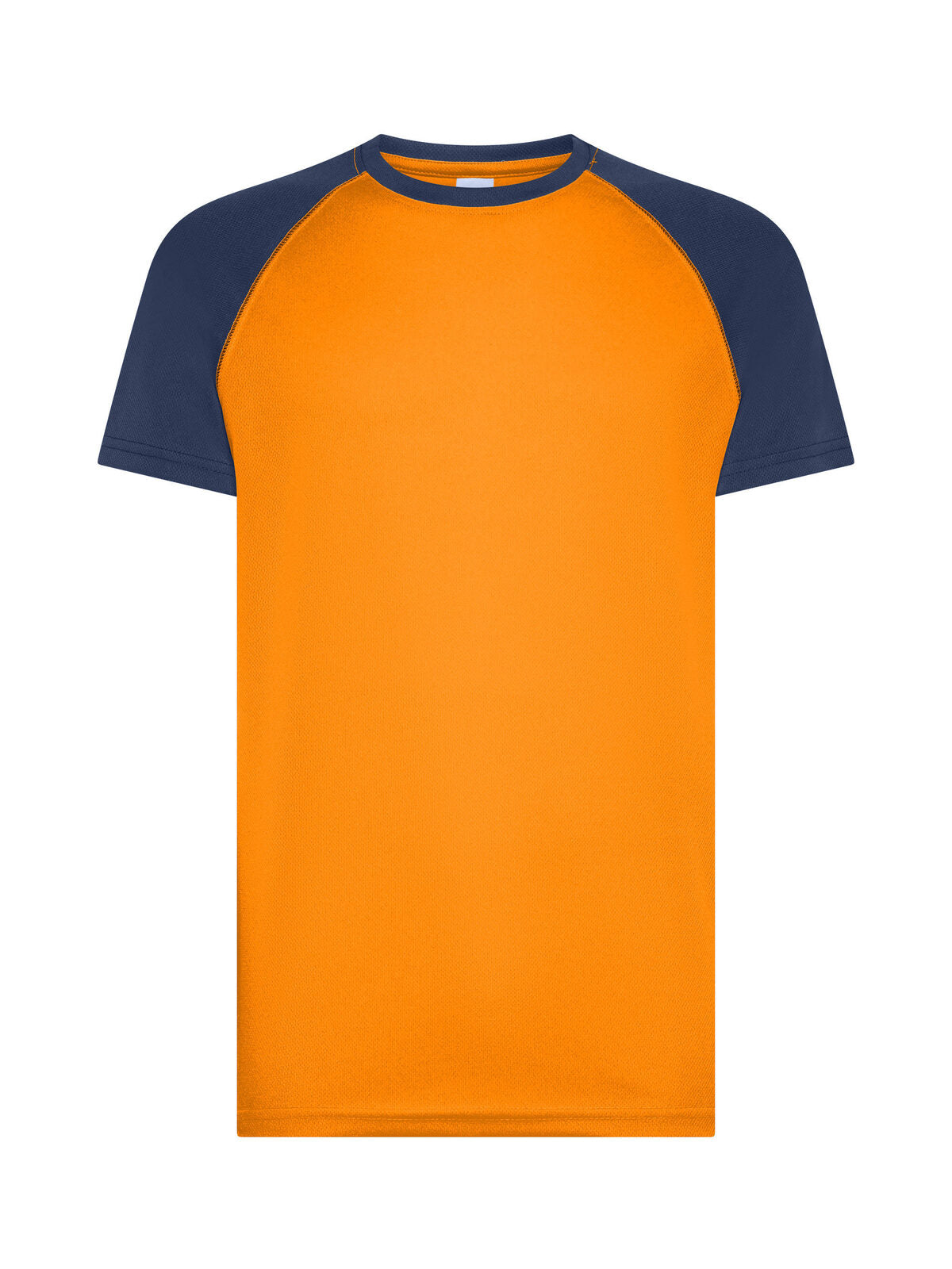 Trail T-Shirt – Black Spider – Farbe orange fluo/navy – individuell veredelbar