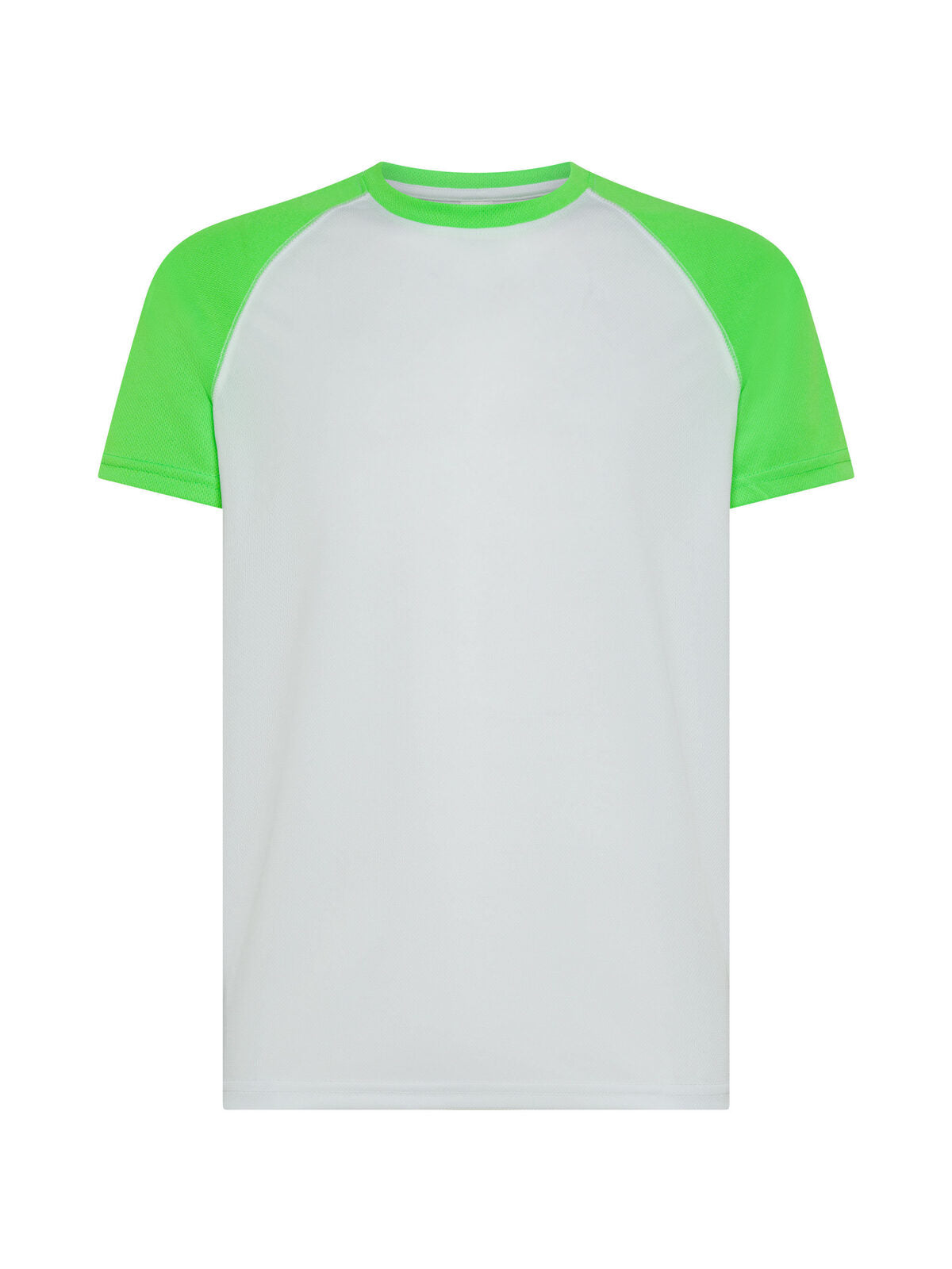 Trail T-Shirt – Black Spider – Farbe white/green fluo – individuell veredelbar