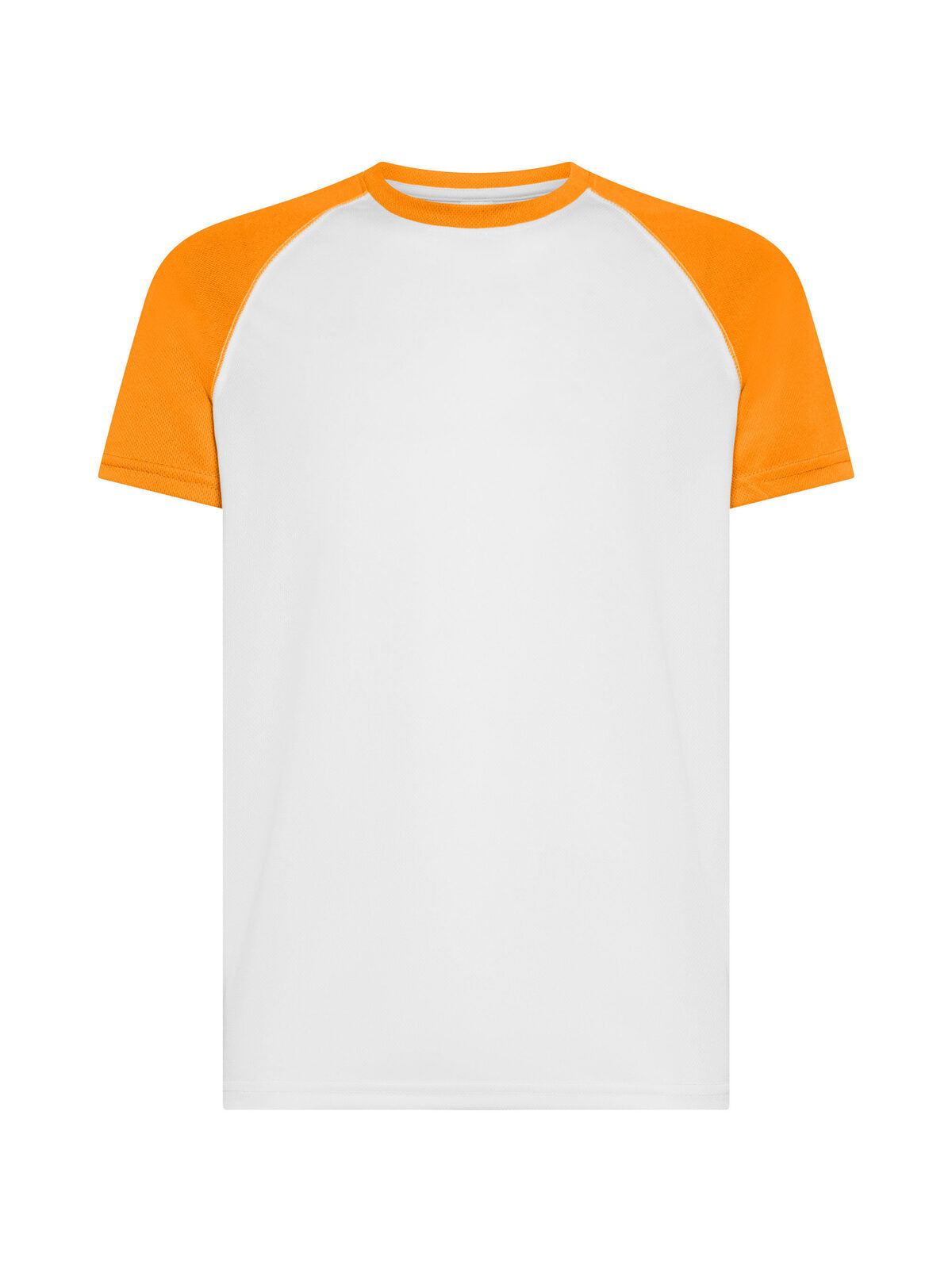 Trail T-Shirt – Black Spider – Farbe white/orange fluo – individuell veredelbar