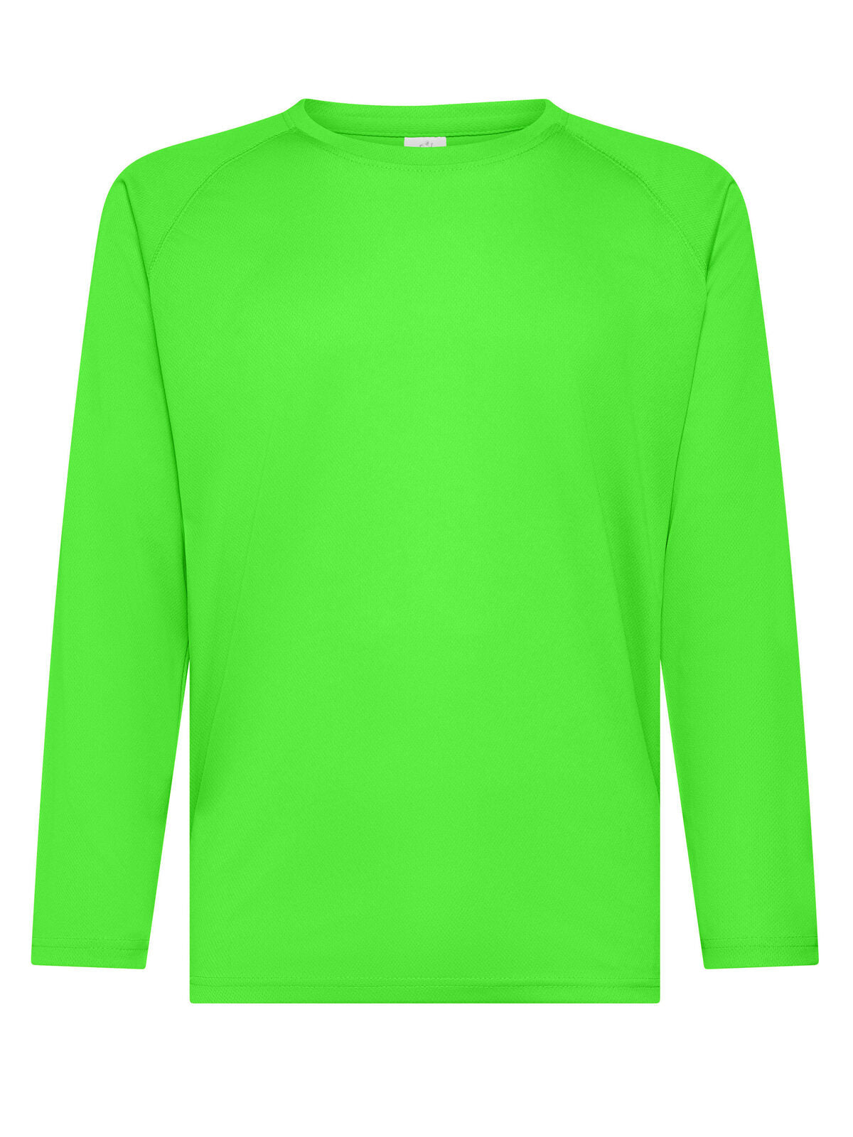 Run LS Herren T-Shirt – Black Spider – Farbe green fluo – individuell veredelbar