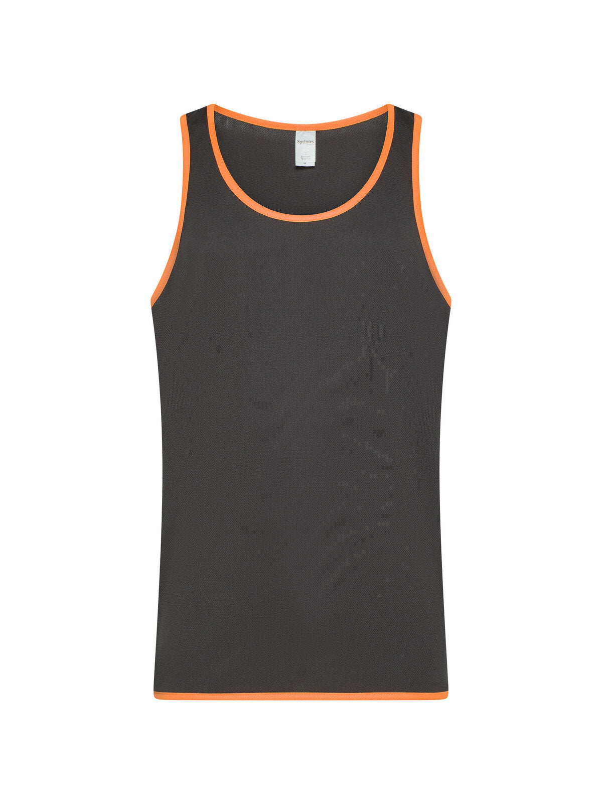 Ring Unisex T-Shirt – Black Spider – Farbe Anthracite/Orange fluo – individuell veredelbar