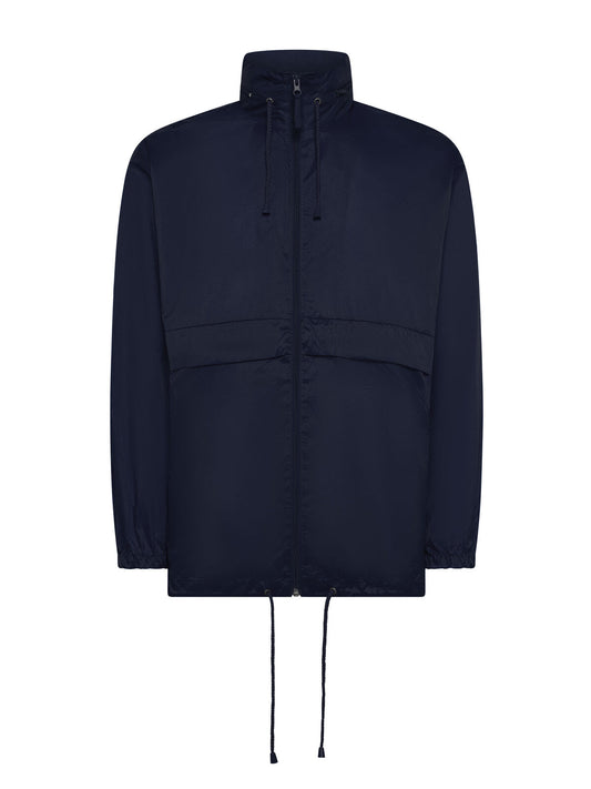 Wind Unisex Jacke – Black Spider – Farbe Navy – individuell veredelbar