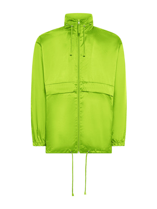 Wind Unisex Jacke – Black Spider – Farbe Lime – individuell veredelbar