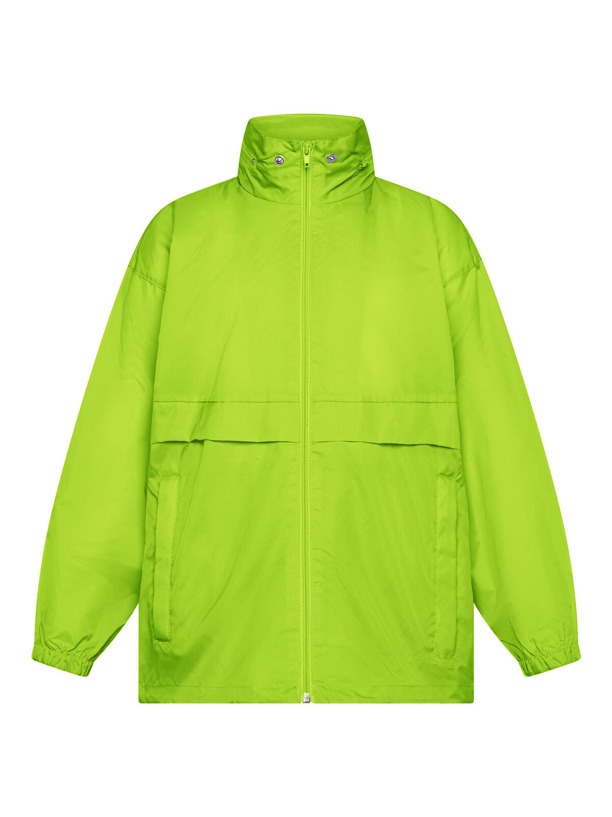 Wind Kids Kinder Jacke – Black Spider – Farbe Lime – individuell veredelbar