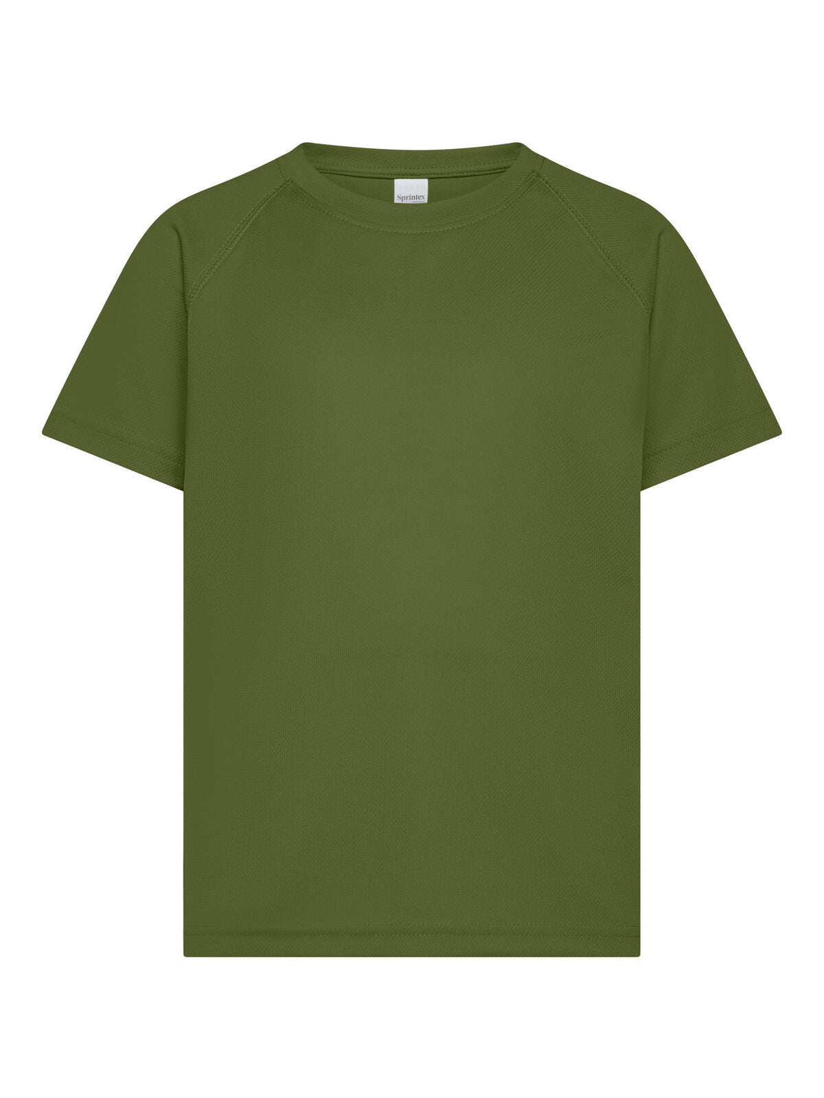 Run Kids Kinder T-Shirt – Black Spider – Farbe Olive – individuell veredelbar