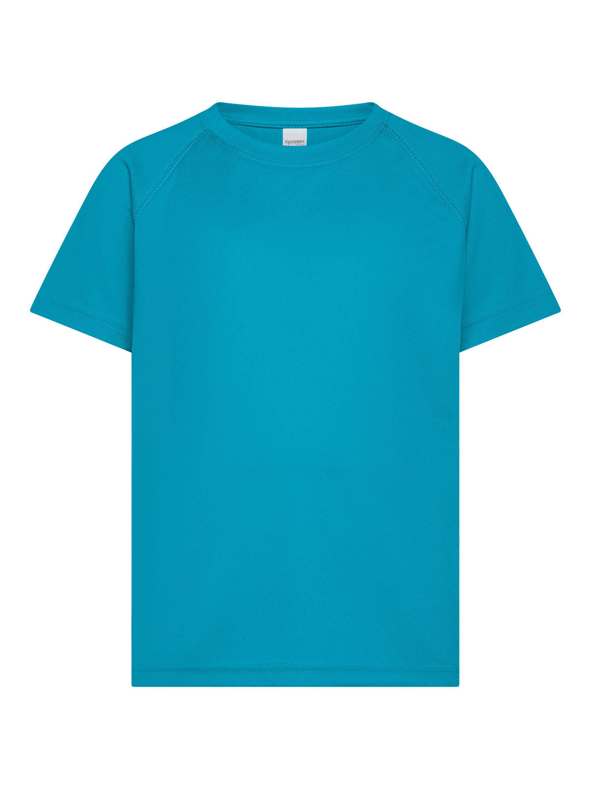 Run Kids Kinder T-Shirt – Black Spider – Farbe Türkis – individuell veredelbar
