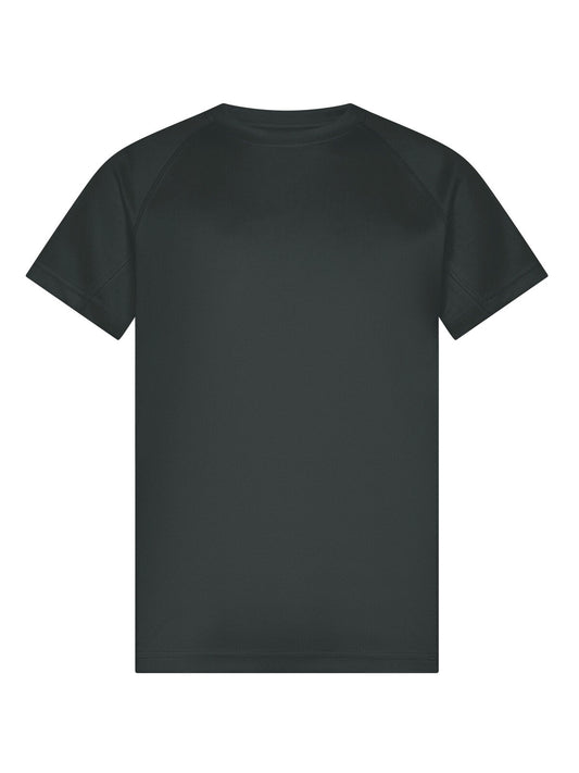 Pulse Kids Kinder T-Shirt – Black Spider – Farbe active graphite – individuell veredelbar