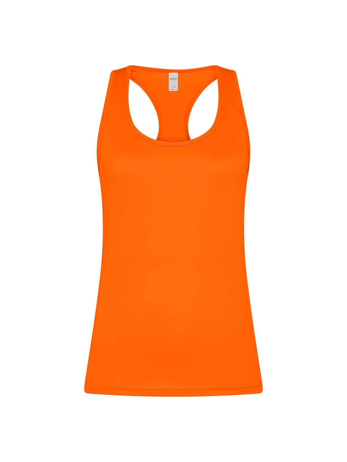 Tabata Damen T-Shirt – Black Spider – Farbe orange fluo – individuell veredelbar