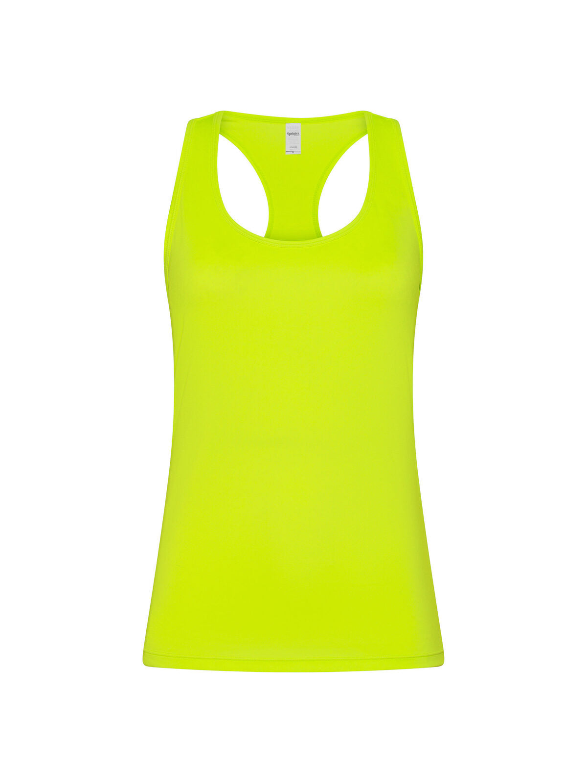 Tabata Damen T-Shirt – Black Spider – Farbe yellow fluo – individuell veredelbar