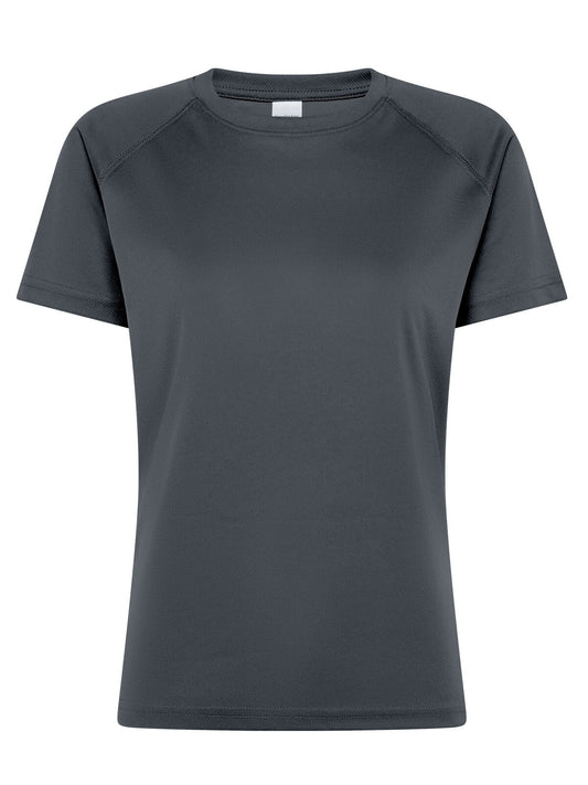 Run Women Damen T-Shirt – Black Spider – Farbe Anthrazit – individuell veredelbar