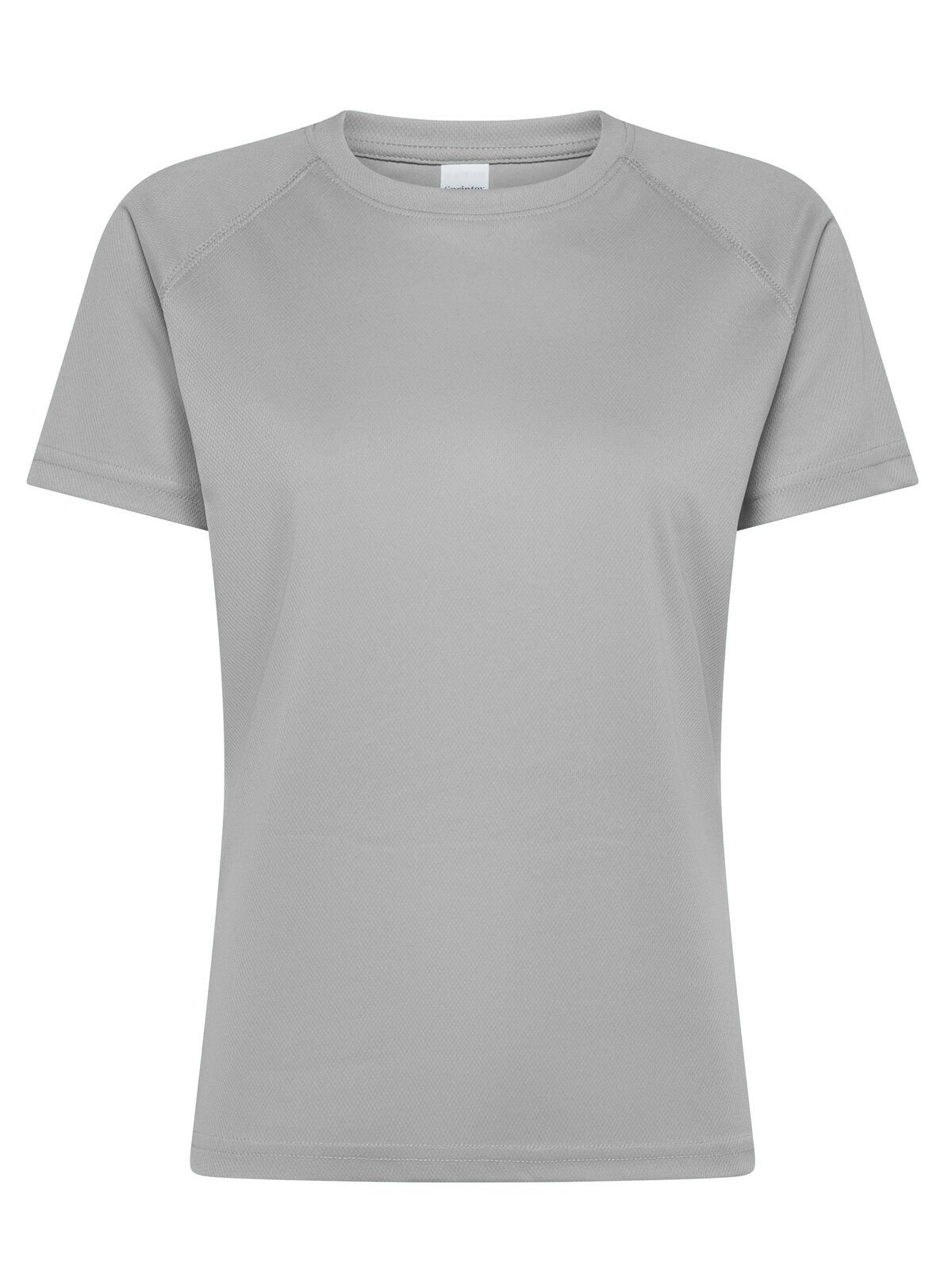 Run Women Damen T-Shirt – Black Spider – Farbe Hellgrau – individuell veredelbar
