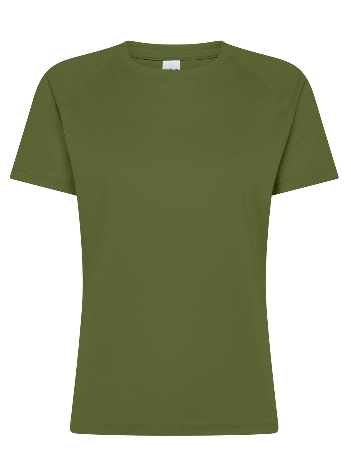 Run Women Damen T-Shirt – Black Spider – Farbe Olive – individuell veredelbar