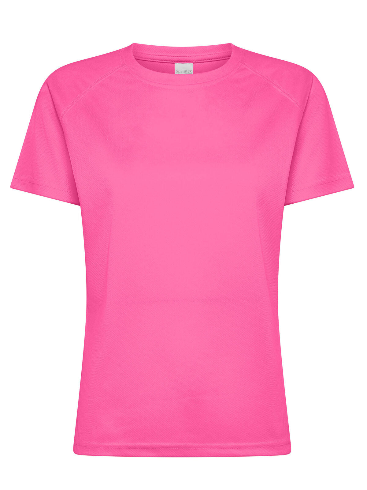 Run Women Damen T-Shirt – Black Spider – Farbe pink fluo – individuell veredelbar