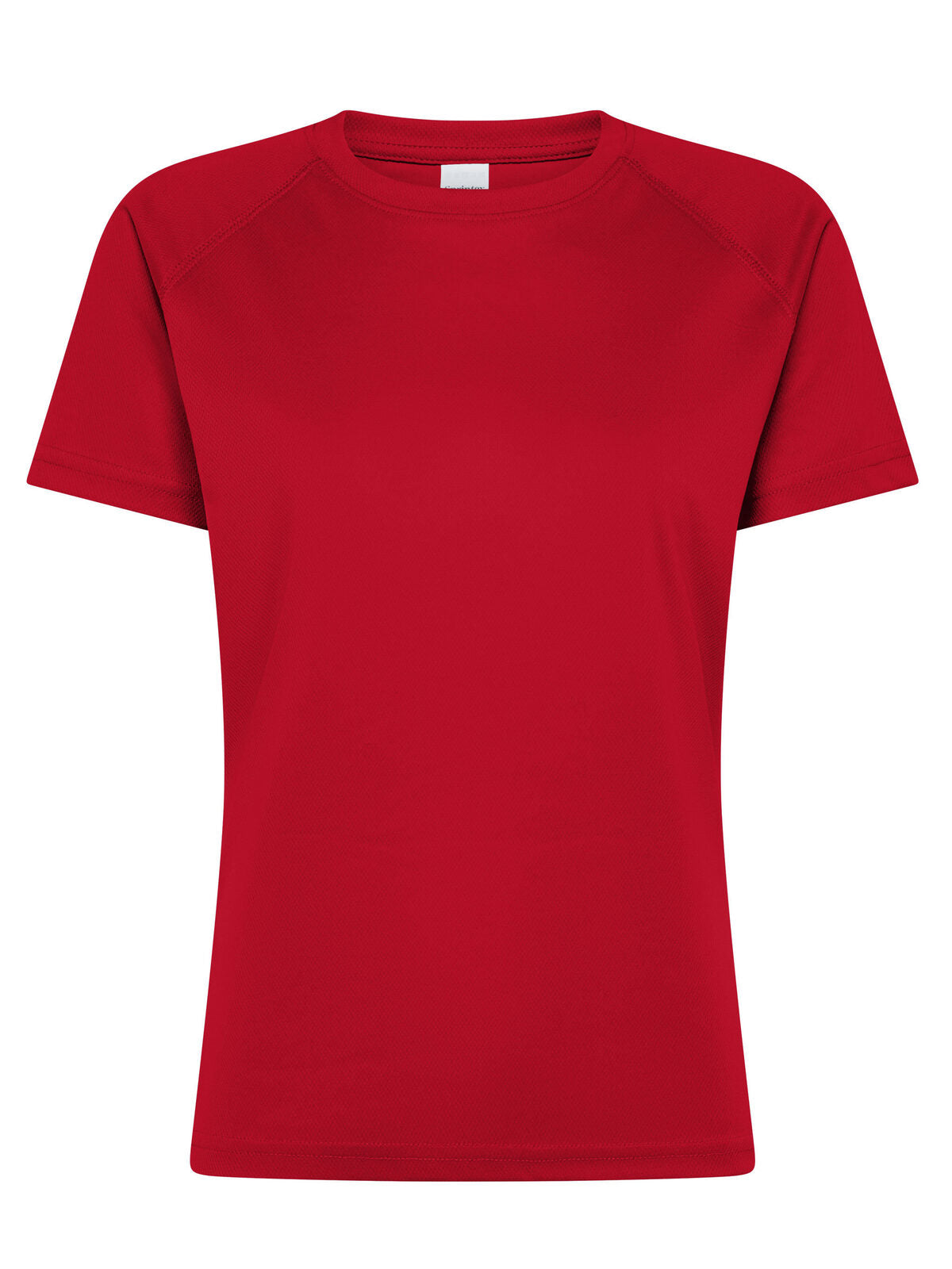 Run Women Damen T-Shirt – Black Spider – Farbe Rot – individuell veredelbar