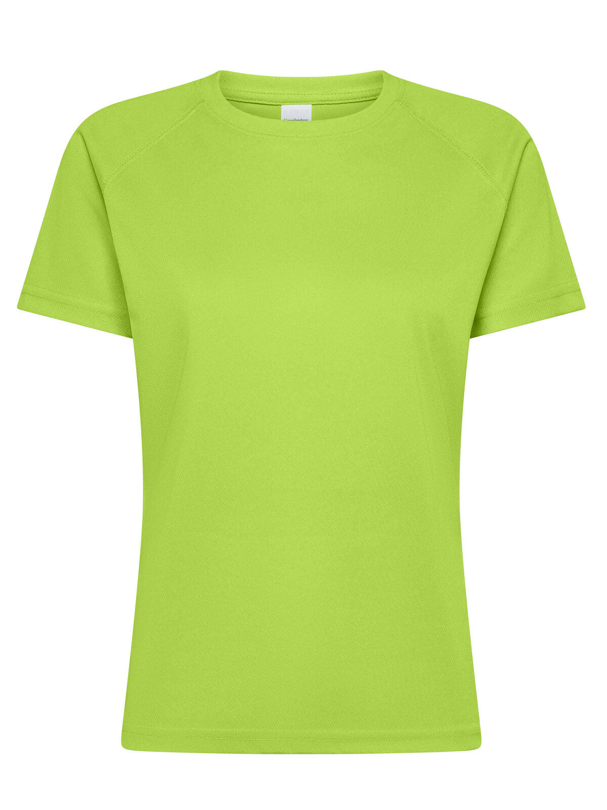 Run Women Damen T-Shirt – Black Spider – Farbe Lime – individuell veredelbar