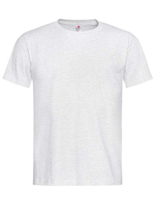 Classic-T Unisex T-Shirt – Stedman – Farbe ash – individuell veredelbar