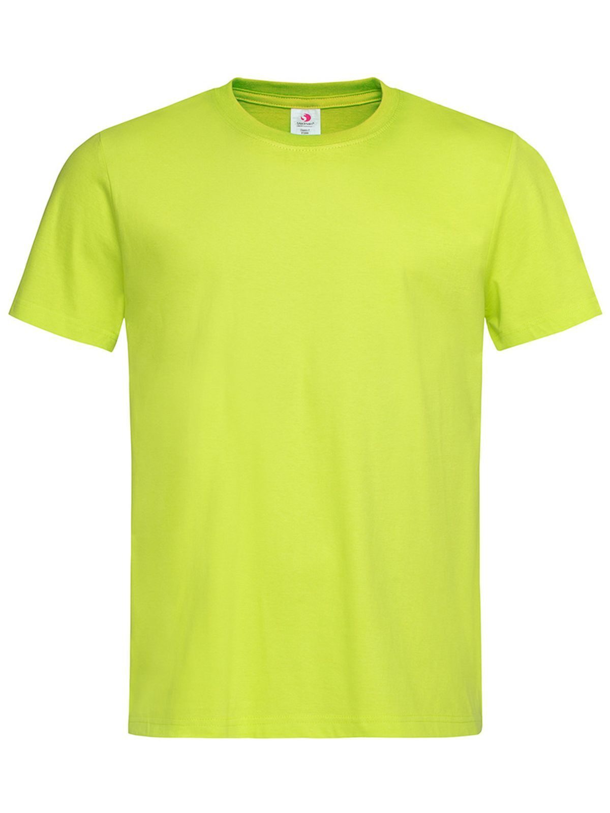 Classic-T Unisex T-Shirt – Stedman – Farbe bright lime – individuell veredelbar