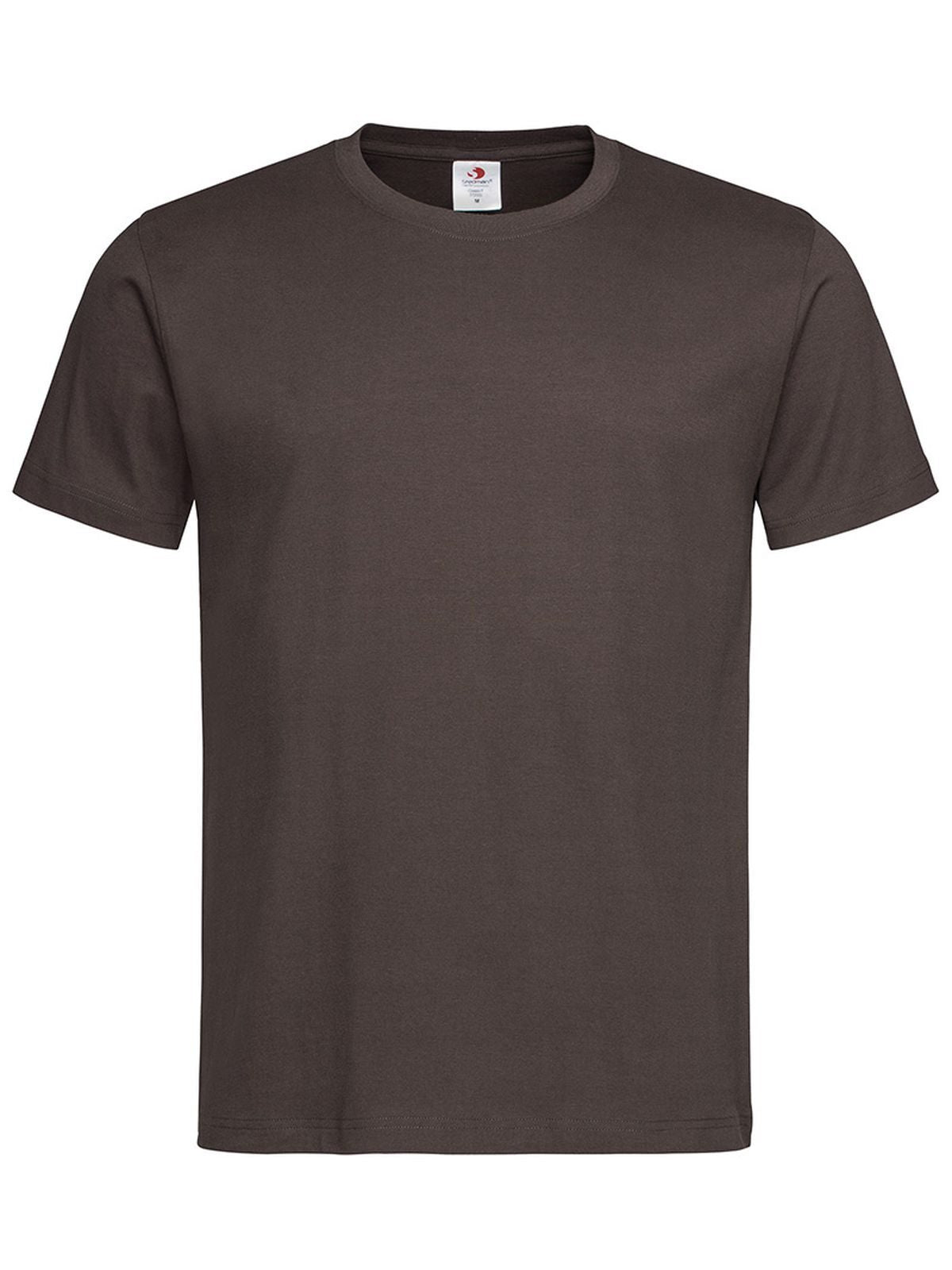Classic-T Unisex T-Shirt – Stedman – Farbe dark chocolate – individuell veredelbar