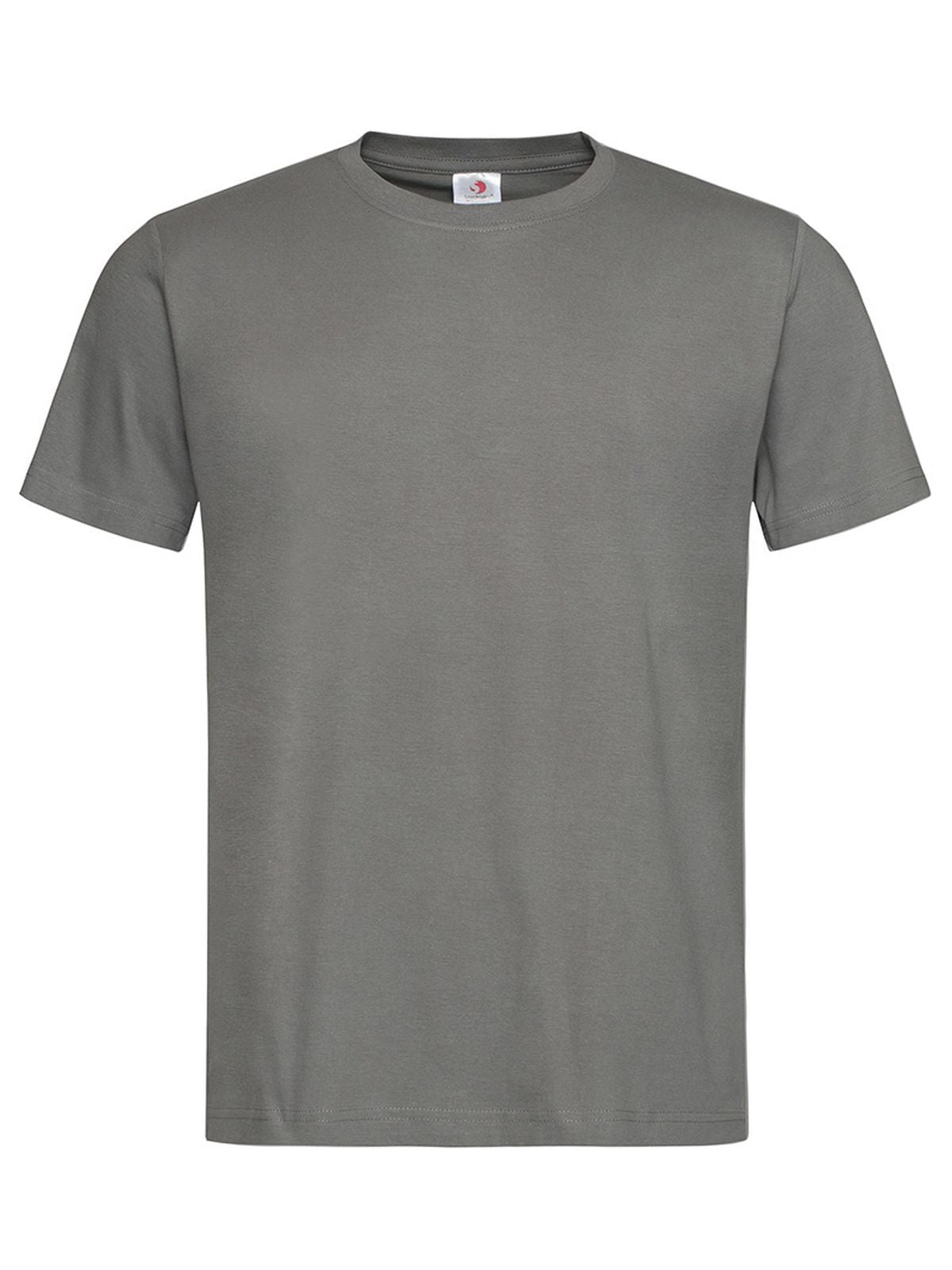Classic-T Unisex T-Shirt – Stedman – Farbe real grey – individuell veredelbar