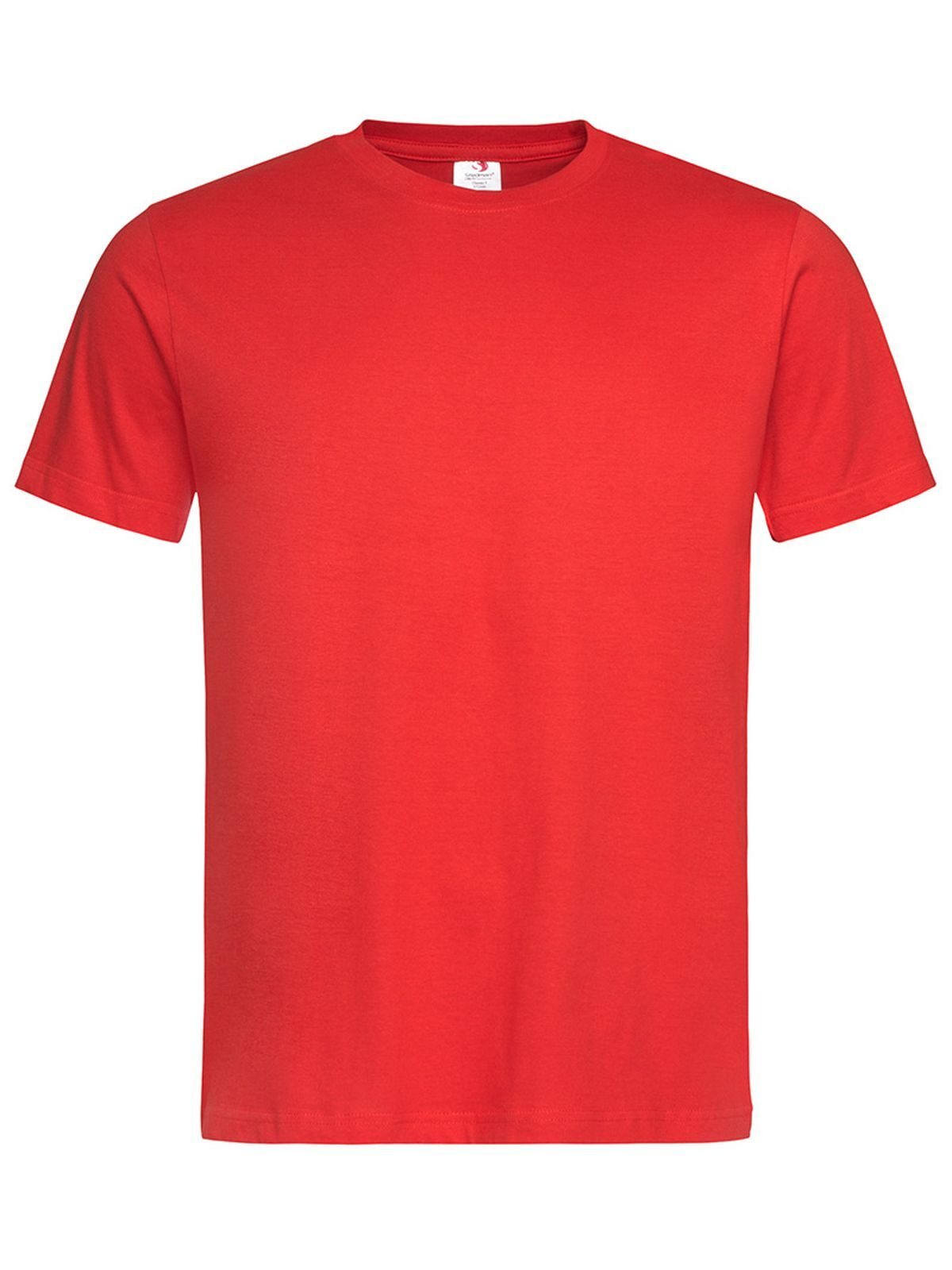 Classic-T Unisex T-Shirt – Stedman – Farbe scarlet red – individuell veredelbar