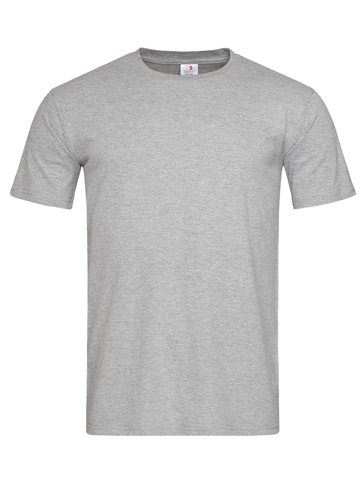 Classic-T Fitted T-Shirt – Stedman – Farbe grey heather – individuell veredelbar