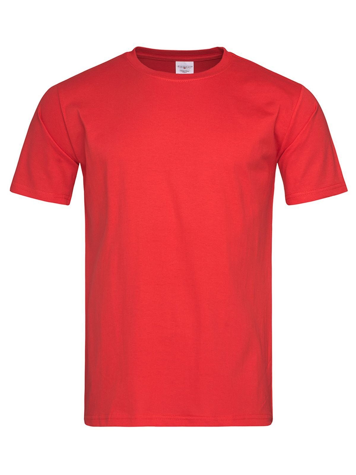 Classic-T Fitted T-Shirt – Stedman – Farbe scarlet red – individuell veredelbar