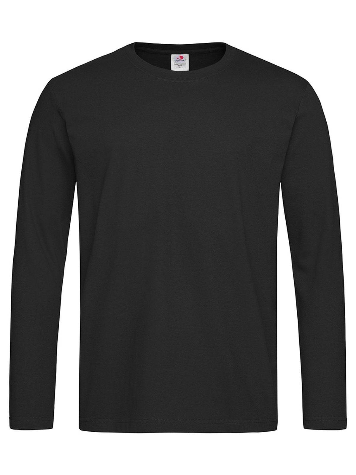 Comfort-T Long Sleeve T-Shirt – Stedman – Farbe black opal – individuell veredelbar